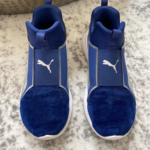 PUMA Rebel Mid Women’s Velvet Rope Sneaker-Size 7 - Picture 2 of 5